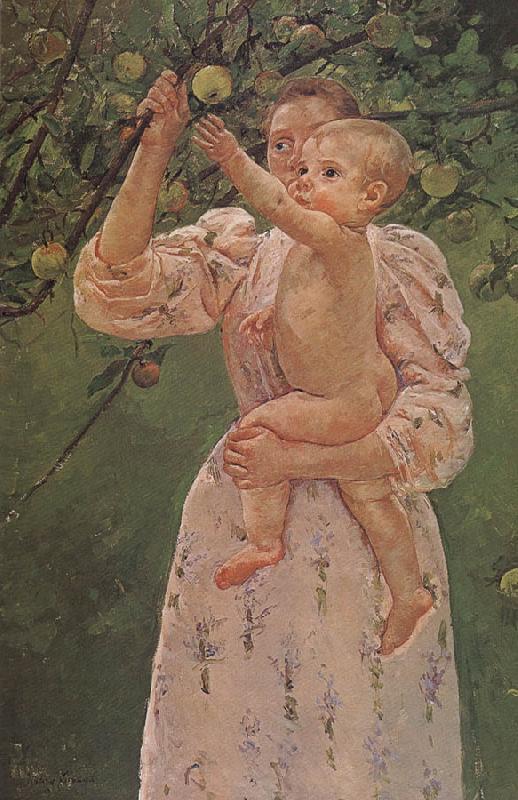 Mary Cassatt The Baby Reaching for  the apple Germany oil painting art